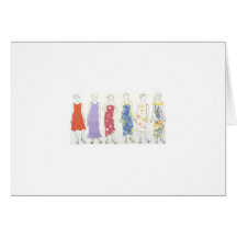 meninas chiques cartões