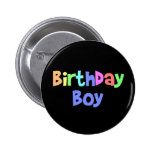 Menino do aniversário boton
