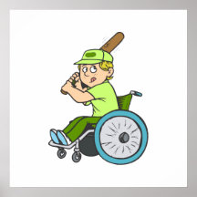 Menino do basebol posteres