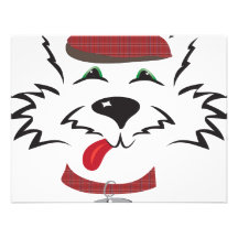 Menino do Scottie Convites Personalizado