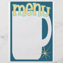 Menu do café modelos de panfleto