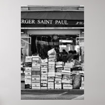 Mercearia parisiense - poster