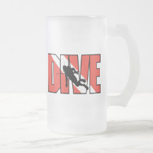 Mergulho do MERGULHADOR Caneca