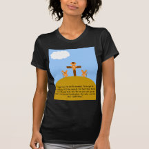 Messias do coelho camisetas