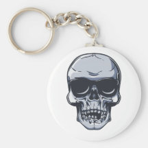 Metal crânio caveira metal skull chaveiro