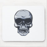 Metal crânio caveira metal skull mouse pads
