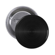 Metal preto escovado botons