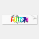 Meu herói meu filho - autismo adesivos