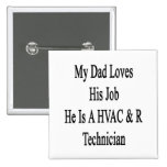 Meu pai ama seu trabalho que é um técnico da ATAC  Botons