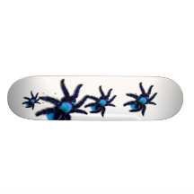 Meu skate azul da aranha