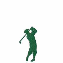 Meu t-shirt bordado golfe do esporte