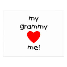 meus amores grammy mim cartões postais