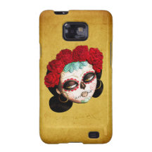 Mexicano bonito Catrina Capa Para Galaxy S2