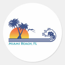 Miami Beach Adesivo