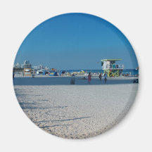 Miami Beach Imãs De Geladeira