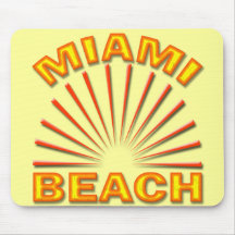 MIAMI BEACH MOUSEPADS