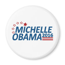 Michelle Obama 2016 ímãs