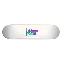 Microscópio da ciência skate