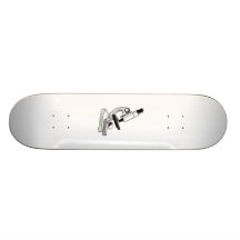 Microscópio da ciência skates