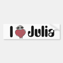 Mim alienígena de Julia do coração Adesivo