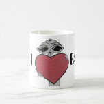 Mim caneca da terra do amor do coração