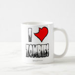 Mim caneca de café dos zombis do coração