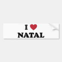 Mim coração Brasil natal Adesivos
