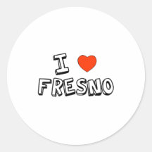 Mim coração Fresno Adesivo