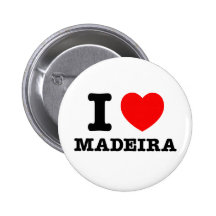 Mim coração Madeira Botons