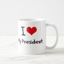 Mim coração meu presidente canecas