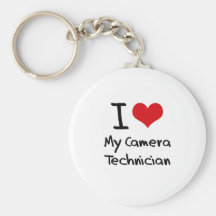 Mim coração meu técnico da câmera chaveiro