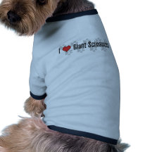 Mim (coração) Schnauzers gigantes Roupa Pet