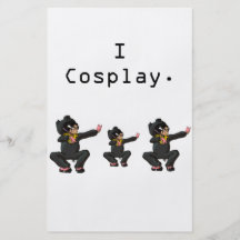 Mim Cosplay Panfleto Personalizados