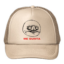 Mim Gusta (texto) Boné