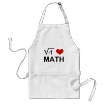 Mim matemática <3 avental