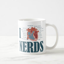Mim NERD do coração Caneca