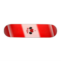 Mim skate da reggae do coração