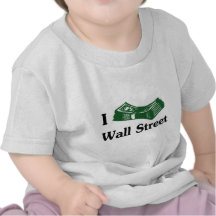 Mim t-shirt de Wall Street do dinheiro