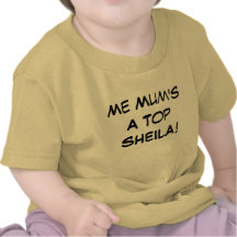 Mim uma Sheila superior da mãe, presente australia Tshirt