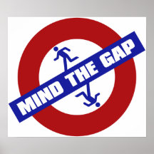 MIND_THE_GAP PÔSTERES