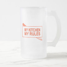 Minha cozinha. Minhas regras. Design do divertimen Caneca