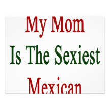 Minha mamã é o mexicano o mais "sexy" convites