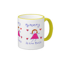 Minha mamãe é o melhor canecas