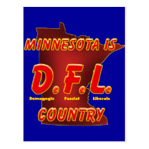 Minnesota é D.F.L. País Cartao Postal