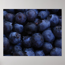 Mirtilos frescos poster