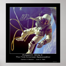 Missão de Russell L. Schweickart Apollo 9 do astro Poster