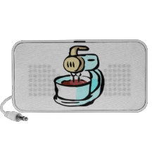 Misturador da cozinha caixinhas de som para laptop