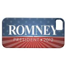 Mitt Romney 2012 - Presidente iPhone 5 Capas