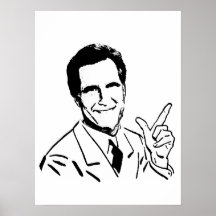 Mitt Romney de fala Posters