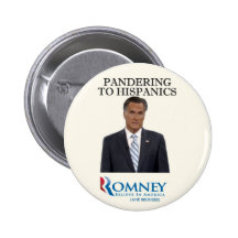 Mitt Romney Panders aos hispânicos Botons